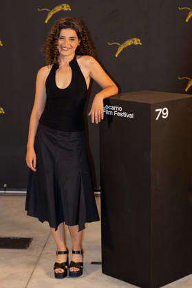 August 15, 2026, Locarno, Switzerland: Manal issa, Pardo best performance award photocall 79th Locarno Film Festival Locarno Switzerland  - ZUMAf197 20260815_zep_f197_015 Copyright: xLucaxFazzolarix