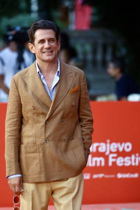 Sarajevo, BiH, 150826. National Theater. The second evening of the 32nd Sarajevo Film Festival. In the photo: Alban Ukaj. Photo: Antonio Balic CROPIX Copyright: xxAntonioxBalicx sarajevo_film_festival17-150826
