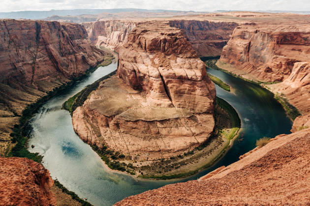 Iconic view of Horseshoe Bend in Arizona Page, Arizona, United States CR_XPQF260816-2098631-01 ,model released, Symbolfoto ,property released
