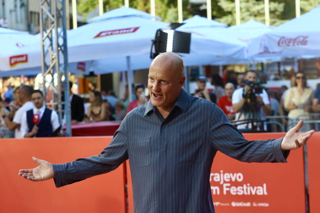 Sarajevo, BiH, 180826. National Theater. Actor Woody Harrelson on the Red Carpet of the fifth evening of the 32nd Sarajevo Film Festival. Photo: Antonio Balic CROPIX Copyright: xxAntonioxBalicx xCROPIXx sff_harrelson6-180826