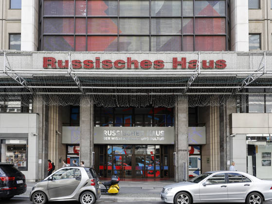 Russisches Haus Das Russische Haus in Berlin, 21.08.2026. Das Russische Haus steht unter Spionageverdacht. Berlin Berlin Deutschland