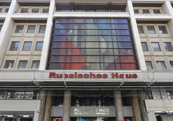 Russisches Haus Das Russische Haus in Berlin, 21.08.2026. Das Russische Haus steht unter Spionageverdacht. Berlin Berlin Deutschland