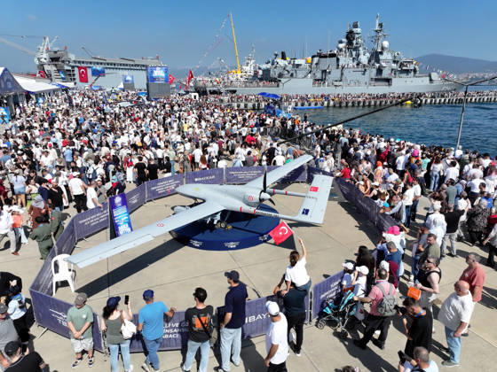 TEKNOFEST Blue Homeland KOCAELI, TURKIYE - AUGUST 23: TEKNOFEST Blue Homeland continues at the Golcuk Naval Shipyard Command in Kocaeli, Turkiye, on August 23, 2026. Organized under the main leadership of the Turkish National Defense Ministry and the Turkish Technology Team Foundation (T3 Foundation), with Anadolu as the Global Communication Partner, the event showcases Turkiye s maritime power, defense capabilities, and indigenous technologies. Gathering technology and defense industry enthusiasts around a maritime focus, the festival will welcome visitors through August 23. Ali Atmaca Anadolu Kocaeli Turkey. Editorial use only. Please get in touch for any other usage.  Copyright: x2026xAnadoluxAlixAtmacax