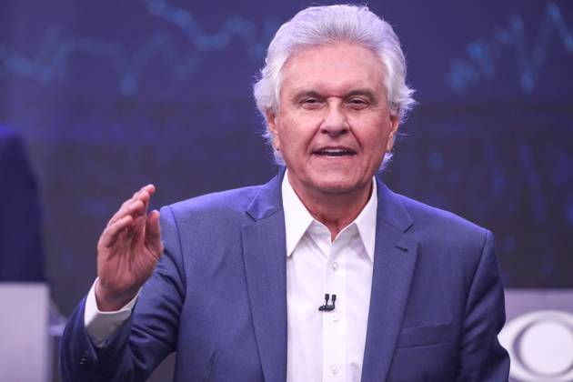 Band hosts the first presidential debate without Lula and Flavio Bolsonaro. Sao Paulo, SP. 23.08.2026 - Presidential Debate - Candidate Ronaldo Caiado (PSD) during the first debate of the presidential election race, promoted by TV Bandeirantes, at the station s headquarters in the southern zone of Sao Paulo, this Sunday, August 23, 2026.(Foto: Marina Uezima Brazil Photo Press Brazil Photo Press) INTERNATIONAL Sao Paulo Sao Paulo Brasil Copyright: xMarinaxUezimax