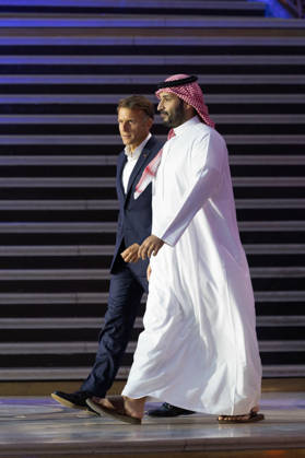 Emmanuel Macron And Mohammed Bin Salman Attend Esports World Cup Closing Ceremony - Paris French President Emmanuel Macron and the Crown Prince and Saudi Arabia s Crown Prince Mohammed bin Salman MBS attend the closing ceremony of the Esports World Cup at the Grand Palais in Paris, France, on August 23, 2026. Photo by Raphael Lafargue ABACAPRESS.COM Paris Ile-de-France France Copyright: xLafarguexRaphael ABACAx