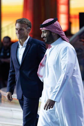Emmanuel Macron And Mohammed Bin Salman Attend Esports World Cup Closing Ceremony - Paris French President Emmanuel Macron and the Crown Prince and Saudi Arabia s Crown Prince Mohammed bin Salman MBS attend the closing ceremony of the Esports World Cup at the Grand Palais in Paris, France, on August 23, 2026. Photo by Raphael Lafargue ABACAPRESS.COM Paris Ile-de-France France Copyright: xLafarguexRaphael ABACAx