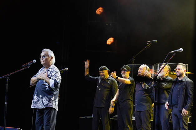 August 23, 2026, Vienna, Virginia, USA: Founder and lead singer Nicolas Reyes of the Gipsy Kings and his band perform their high-energy fusion of flamenco, rumba, salsa, and pop, featuring iconic songs, at the Filene Center at Wolf Trap in Vienna, Virginia, on Sunday, August 23, 2026. Vienna USA  - ZUMAkh2_ 20260823_znp_kh2_020 Copyright: xAlixKhalighx