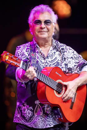 August 23, 2026, Vienna, Virginia, USA: Founder and lead singer Nicolas Reyes of the Gipsy Kings and his band perform their high-energy fusion of flamenco, rumba, salsa, and pop, featuring iconic songs, at the Filene Center at Wolf Trap in Vienna, Virginia, on Sunday, August 23, 2026. Vienna USA  - ZUMAkh2_ 20260823_znp_kh2_025 Copyright: xAlixKhalighx