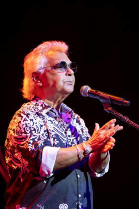 August 23, 2026, Vienna, Virginia, USA: Founder and lead singer Nicolas Reyes of the Gipsy Kings and his band perform their high-energy fusion of flamenco, rumba, salsa, and pop, featuring iconic songs, at the Filene Center at Wolf Trap in Vienna, Virginia, on Sunday, August 23, 2026. Vienna USA  - ZUMAkh2_ 20260823_znp_kh2_027 Copyright: xAlixKhalighx