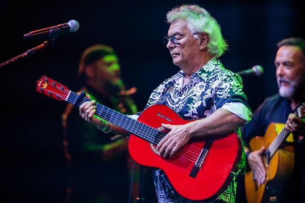 August 23, 2026, Vienna, Virginia, USA: Founder and lead singer Nicolas Reyes of the Gipsy Kings and his band perform their high-energy fusion of flamenco, rumba, salsa, and pop, featuring iconic songs, at the Filene Center at Wolf Trap in Vienna, Virginia, on Sunday, August 23, 2026. Vienna USA  - ZUMAkh2_ 20260823_znp_kh2_037 Copyright: xAlixKhalighx