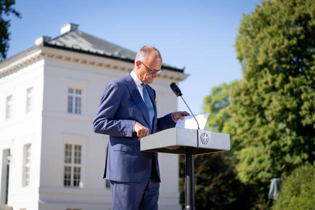 Schloss Neuhardenberg, Kabinettssitzung Schloss Neuhardenberg, Kabinettssitzung, Bundesregierung, Bundeskanzler, Friedrich Merz Berlin Berlin GER