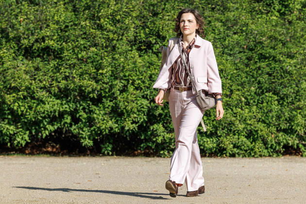 Kabinettsklausur Elisabeth Kaiser, Staatsministerin und Beauftragte der Bundesregierung für Ostdeutschland bei einer Kabinettsklausur am 25.08.26 in der Schloss Neuhardenberg in Brandenburg. Brandenburg Deutschland Schloss Neuhardenberg