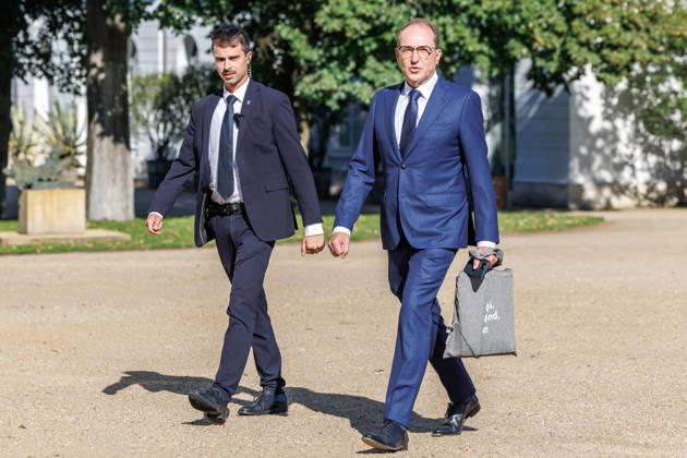 Kabinettsklausur Alexander Dobrindt (CSU), Bundesinnenminister bei einer Kabinettsklausur am 25.08.26 in der Schloss Neuhardenberg in Brandenburg. Brandenburg Deutschland Schloss Neuhardenberg