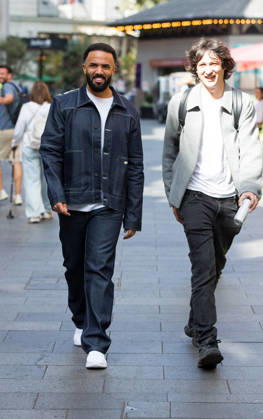 Craig David seen leaving Global Radio in a Disc Raw Denin Jacket and denim jeans with white Loafers after being on the Breakfast show Where: London, United Kingdom When: 25 Aug 2026 Credit: Richard Lincoln Cover Images EDITORIAL USE ONLY. NOT FOR USE BY NEWSPAPERS BASED IN THE UK. Copyright: xx coverimg55943953