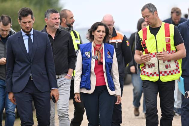 Visit by Commissioner Hadja Lahbib to the Belgian High Fens HAUTES FAGNES, BELGIUM - AUGUST 25 : Visit by Commissioner Hadja Lahbib to the Belgian High Fens, accompanied by Minister-President Adrien Dolimont in Sourbrodt and Botrange on August 25, 2026 in Hautes Fagnes, Belgium, 25 08 2026 Hautes Fagnes Belgium  Copyright: xDidierxLebrunx
