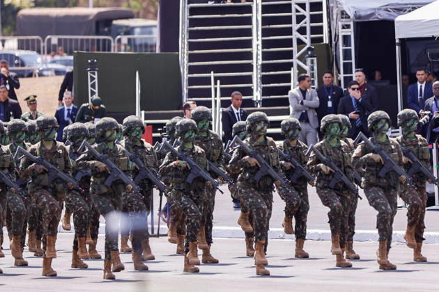 BRASiLIA, DF - 25.08.2026: CERIMÃ NIA DO DIA DO SOLDADO - Soldier& 39;s Day ceremony, which took place this Tuesday (August 25th) in the Urban Military Sector of the Federal District (SMU DF) x3004249x  JoaoxPedroxCarvalho