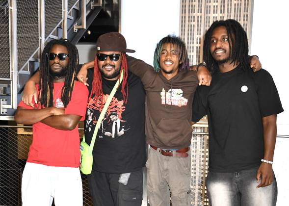 NEW YORK, NY - AUGUST 25: The Paradox visit the Empire State Building on August 25, 2026 in New York City. Copyright: xMediaPunchx