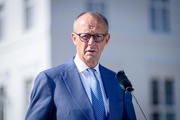 Schloss Neuhardenberg, Kabinettssitzung Schloss Neuhardenberg, Kabinettssitzung, Bundesregierung, Bundeskanzler, Friedrich Merz Berlin Berlin GER