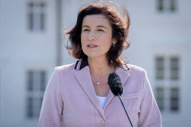 Schloss Neuhardenberg, Kabinettssitzung Schloss Neuhardenberg, Kabinettssitzung, Bundesregierung, Dorothee Bär, Bundesministerin, Forschung Berlin Berlin GER