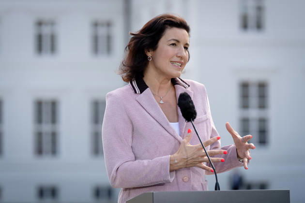 Schloss Neuhardenberg, Kabinettssitzung Schloss Neuhardenberg, Kabinettssitzung, Bundesregierung, Dorothee Bär, Bundesministerin, Forschung Berlin Berlin GER