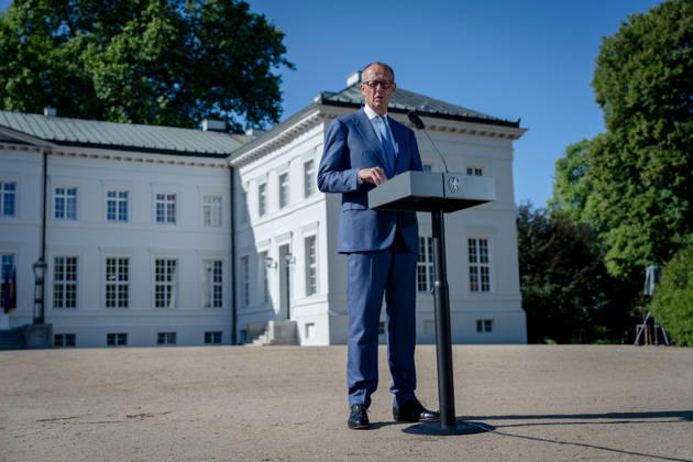 Schloss Neuhardenberg, Kabinettssitzung Schloss Neuhardenberg, Kabinettssitzung, Bundesregierung, Bundeskanzler, Friedrich Merz Berlin Berlin GER