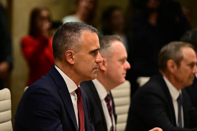 NATIONAL CABINET MEETING, Premier of South Australia, Peter Malinauskas (left) attends the National Cabinet Meeting with Prime Minister Anthony Albanese and his fellow State Premiers in Sydney, Wednesday, August 26, 2026. ( NO ARCHIVING SYDNEY NEW SOUTH WALES AUSTRALIA  Copyright: xDEANxLEWINSx 20260826110884449821