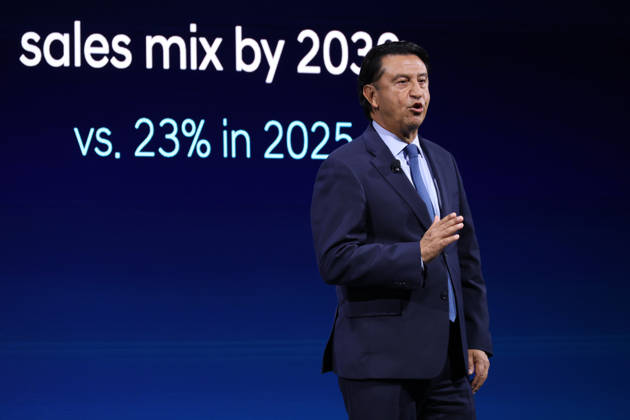 Hyundai announces plan to launch over 100 new vehicle models Jose Munoz, President and CEO of Hyundai Motor Company, speaks during Hyundai Motor s 2026 CEO Investor Day in Seoul, South Korea, on August 26, 2026. Munoz unveiled plans for more than 100 new and refreshed vehicle models, including entry into 18 new segments, to expand the company s hybrid lineup and compete in the global market. Seoul South Korea  Copyright: xMatrixxImagesx xJungxUi-Chelx