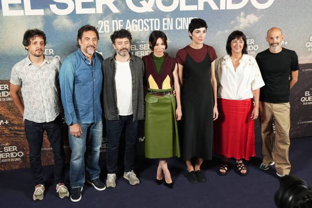 Javier Bardem , Rodrigo Sorogoyen, Victoria Luengo and Isabel Pena at photocall for film El Ser Querido in Madrid on Tuesday, 25 August 2026 Cordon Press 