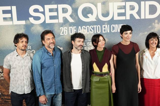 Javier Bardem , Rodrigo Sorogoyen, Victoria Luengo and Isabel Pena at photocall for film El Ser Querido in Madrid on Tuesday, 25 August 2026 Cordon Press 