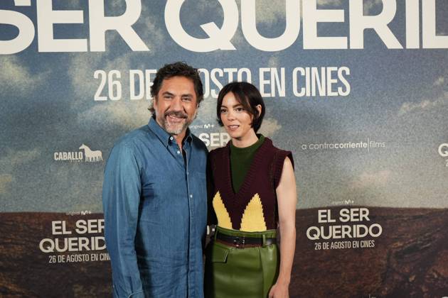 Javier Bardem and Victoria Luengo at photocall for film El Ser Querido in Madrid on Tuesday, 25 August 2026. Cordon Press 