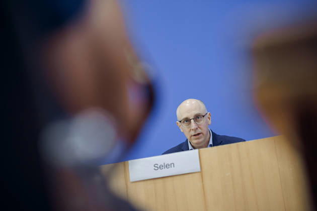 Sinan Selen, Praesident des Bundesamtes fuer Verfassungsschutz (BfV), aufgenommen in der Bundespressekonferenz. Berlin, 26.08.2026. Berlin Deutschland Copyright: xThomasxTrutschelx