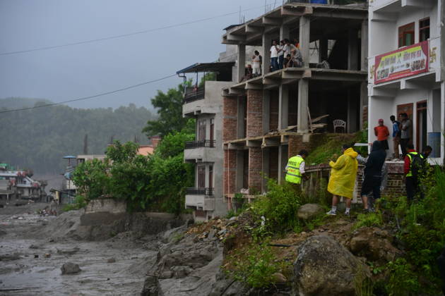 Death toll in Nepal-China border flash floods climbs to 97, dozens missing NUWAKOT, NEPAL - AUGUST 26: Search and rescue operation continue after flash flood and mudslides on the Nepal-China border on August 26, 2026 in Nuwakot, Nepal. The death toll from a devastating flash flood on the border climbed to 97 as at least 384 tourists and travelers, as well as soldiers and police, were reported missing. Safal Prakash Shrestha Anadolu Nuwakot Nepal. Editorial use only. Please get in touch for any other usage.  Copyright: x2026xAnadoluxSafalxPrakashxShresthax