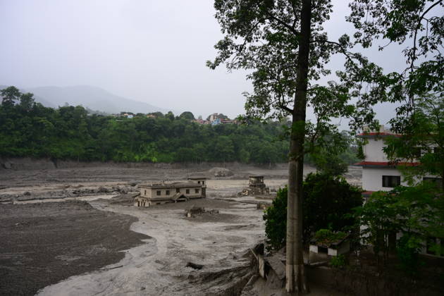 Death toll in Nepal-China border flash floods climbs to 97, dozens missing NUWAKOT, NEPAL - AUGUST 26: An aftermath view of flash flood and mudslides on the Nepal-China border on August 26, 2026 in Nuwakot, Nepal. The death toll from a devastating flash flood on the border climbed to 97 as at least 384 tourists and travelers, as well as soldiers and police, were reported missing. Safal Prakash Shrestha Anadolu Nuwakot Nepal. Editorial use only. Please get in touch for any other usage.  Copyright: x2026xAnadoluxSafalxPrakashxShresthax