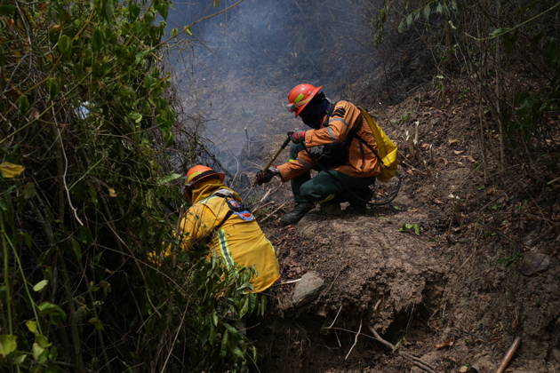 Wildfire in Colombia s Coello COELLO, COLOMBIA - AUGUST 26: Volunteers and firefighters work to contain a wildfire in Coello, Tolima department, Colombia, on August 26, 2026. Several municipalities across Tolima are facing wildfires fueled by dry conditions, high temperatures and strong winds, with emergency crews working to contain the flames and protect rural communities. Juancho Torres Anadolu Coello Colombia. Editorial use only. Please get in touch for any other usage.  Copyright: x2026xAnadoluxJuanchoxTorresx