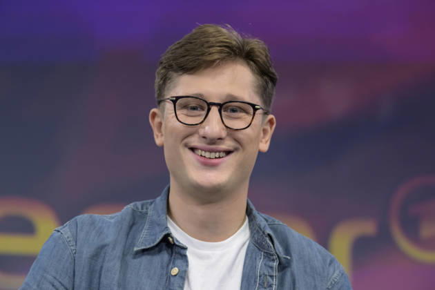 v.l. Philipp Tuermer, SPD (Vorsitzender der Jusos), GER, Berlin, Studio, zu Gast bei Maischberger, politische Talkshow, TV, Format, mit Moderatorin Sandra Maischberger, Das Erste, aus Adlershof Am Studio 20, 26.08.2026, Copyright: HMBxMedia UwexKoch