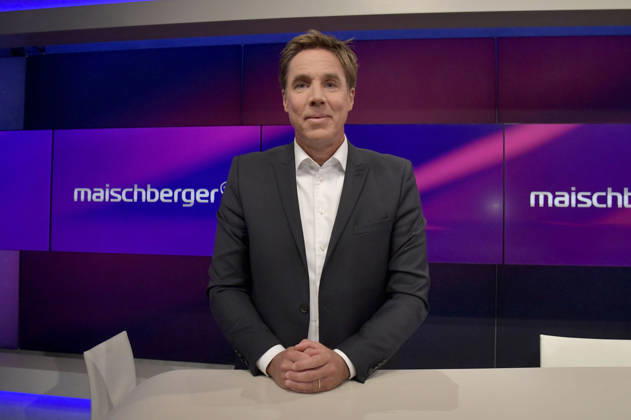 Markus Feldenkirchen in der ARD-Talkshow maischberger im Studio Berlin Adlershof. Berlin, 26.08.2026