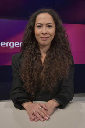 Anna Schneider in der ARD-Talkshow maischberger im Studio Berlin Adlershof. Berlin, 26.08.2026