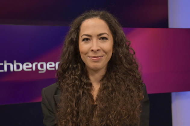 Anna Schneider in der ARD-Talkshow maischberger im Studio Berlin Adlershof. Berlin, 26.08.2026