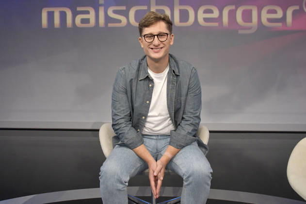 Philipp Türmer in der ARD-Talkshow maischberger im Studio Berlin Adlershof. Berlin, 26.08.2026