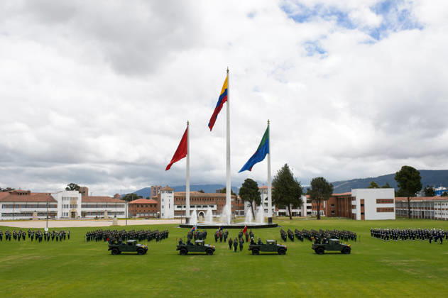 August 26, 2026, Bogota, Bogota D.C, Colombia: Colombian president Abelardo De La Espriella takes part during an event announcing the new military chiefs for his government at the Jose Maria Cordova Military Cadets Academy in Bogota, Colombia August 26, 2026. Bogota Colombia - ZUMAvp1_ 20260826_zia_vp1_011 Copyright: xSebastianxBarrosx