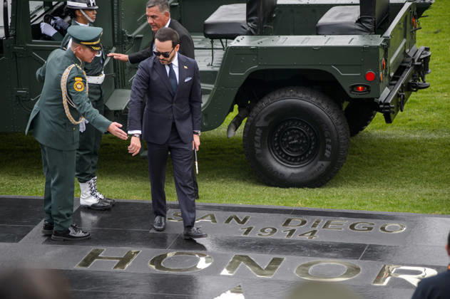August 26, 2026, Bogota, Bogota D.C, Colombia: Colombian president Abelardo De La Espriella takes part during an event announcing the new military chiefs for his government at the Jose Maria Cordova Military Cadets Academy in Bogota, Colombia August 26, 2026. Bogota Colombia - ZUMAvp1_ 20260826_zia_vp1_009 Copyright: xSebastianxBarrosx