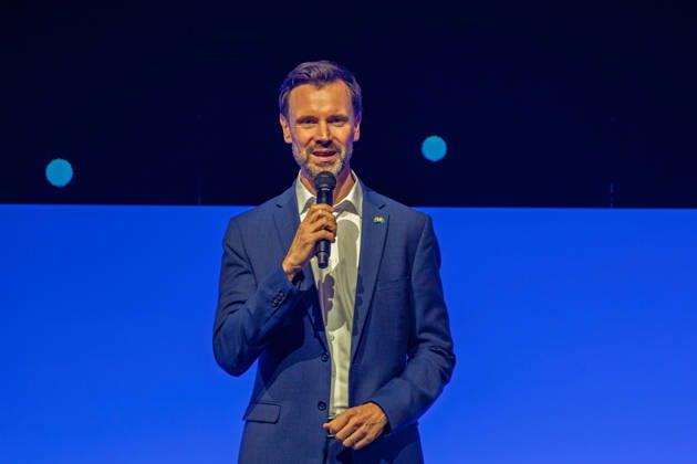 Politische Eröffnung der gamescom 2026 im Confex der Koelnmesse - 26.08.26 Geschäftsführer des game e.V. Felix FALK - Politische Eröffnungsveranstaltung der gamescom 2026 mit hochrangigen Vertretern aus Bundes-, Landes- und EU-Politik im Confex der Koelnmesse in Köln. Köln Deutz Nordrhein-Westfalen Deutschland Copyright: xMarcxJohnx