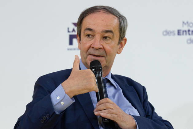 Second day of La REF 2026 meeting - Paris EDF President Bernard Fontana during the La REF 2026 meeting of French entrepreneurs, organised by the MEDEF, France s main employers federation, at the Roland-Garros venue in Paris on August 27, 2026. Photo by Raphael Lafargue ABACAPRESS.COM Paris France Copyright: xLafarguexRaphael ABACAx