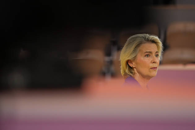 La REF 2026 Aurelien Morissard MAXPPP MAXPPP Paris August 27, 2026 Ursula von der Leyen, President of the European Commission, during the La REF 2026 meeting of French entrepreneurs, organized by the MEDEF, France’s main employers’ federation, at the Roland Garros venue in Paris on August 27, 2026 Aurelien Morissard MAXPPP Paris France  Copyright: xMAXPPPxAurelienxMorissard MAXPPPx MOR202608273877 MOR202608273877