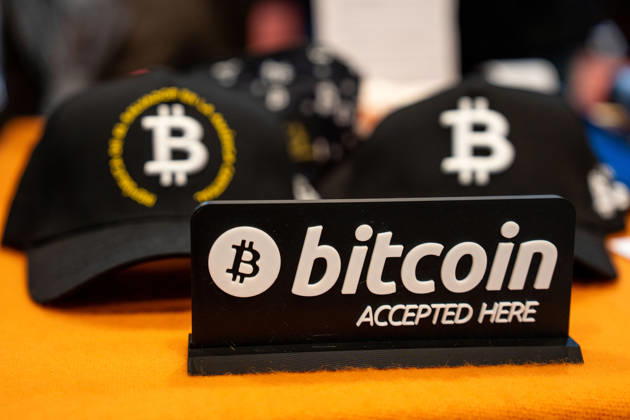 Bitcoin Asia Hong Kong 2026 A Bitcoin accepted here sign at Bitcoin Asia 2026 on August 27, 2026 in Hong Kong. (Photo by Vernon Yuen Nexpher Images) HONG KONG