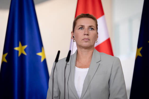 Bundeskanzleramt, Treffen Like-Minded States (gleichgesinnte Staaten) Berlin, Bundeskanzleramt, Pressekonferenz, Ministerpräsidentin, Mette Frederiksen, Dänemark Berlin Berlin GER