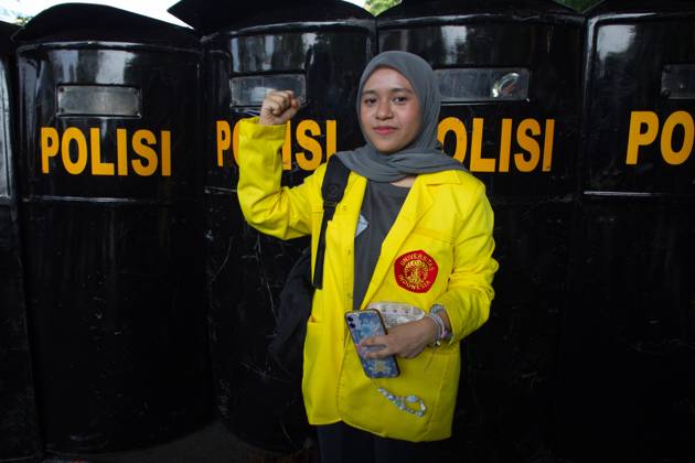 August 27, 2026: Jakarta, Indonesia, 27 August 2026 : Thousands of students and people held demonstration in fromt of Indonesianhouse of representative, the demonstration end with riots  - ZUMAh128 20260827_zap_h128_017 Copyright: xDonalxHusnix