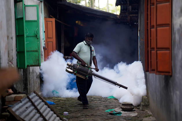 Dengue Outbreak in Bangladesh BARISHAL, BANGLADESH - AUGUST 27: A Patient is seen taking treatment at the Sher-E-Bangla Medical College Hospital after being diagnosed with Dengue in Barishal, Bangladesh on August 27, 2026. Niamul Rifat Anadolu Barishal Bangladesh. Editorial use only. Please get in touch for any other usage.  Copyright: x2026xAnadoluxNiamulxRifatx