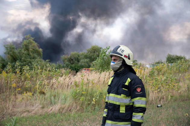 Russian airstrike hits Kyiv KYIV, UKRAINE - AUGUST 27: Aftertmath of a Russian drone attack in Kyiv, Ukraine, on August 27, 2026. Russian forces launched 140 drones on August 27, about 100 of there were jet power, according to the statement released by the Ukrainian airforce. Danylo Antoniuk Anadolu Kyiv Ukraine. Editorial use only. Please get in touch for any other usage.  Copyright: x2026xAnadoluxDanyloxAntoniukx