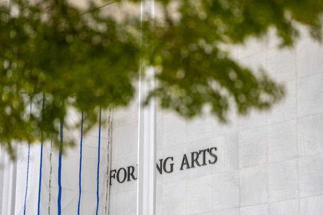 The John F. Kennedy Center for Performing Arts is seen in Washington, DC on Thursday, August 27. 2026. In a court ruling filed earlier this week, the Trump Administration said they may demolish the center if proposed renovation plans are blocked.  WAP20260827318 BONNIExCASH